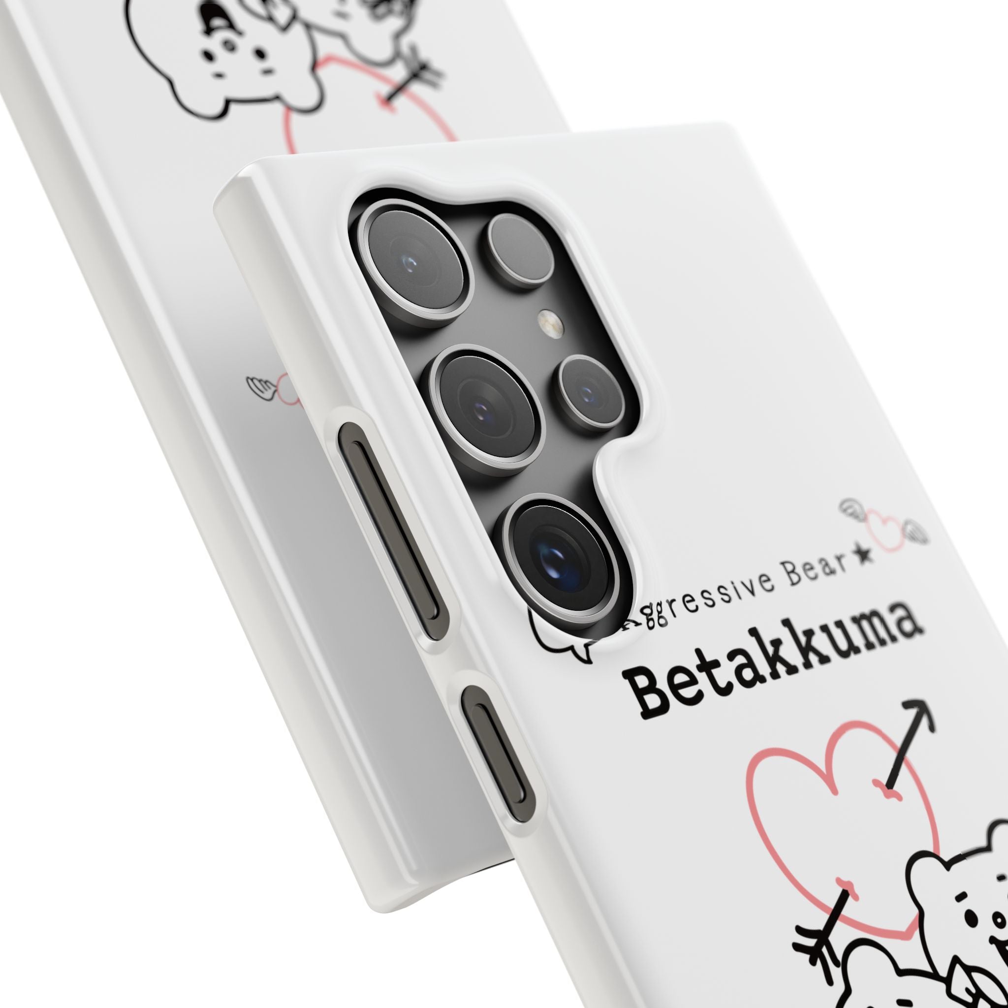 Betakkuma Arrow Heart Phone Case